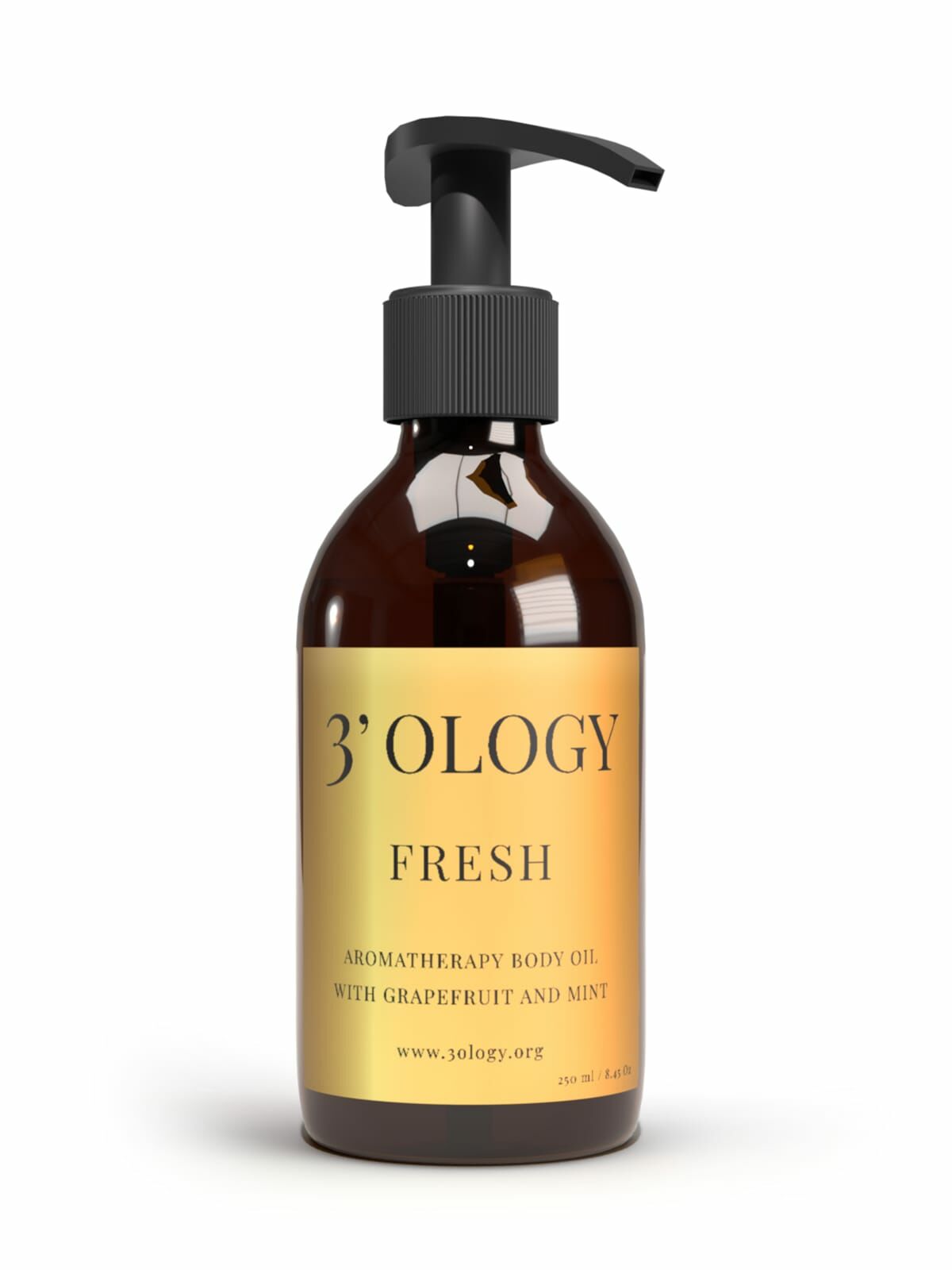 FRESH AROMATHERAPY BODY OIL WITH GRAPEFRUIT AND MINT 250ml.