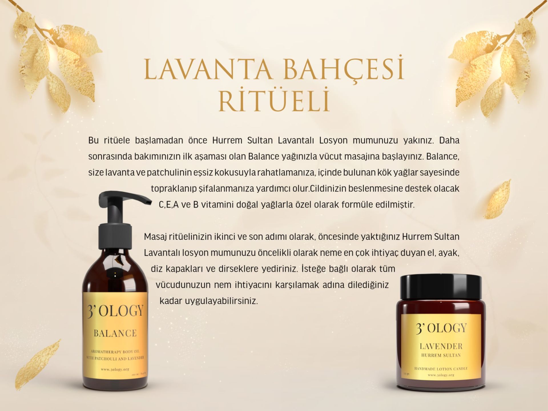 LAVANTA BAHÇESİ RİTÜELİ